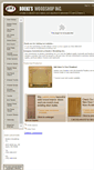 Mobile Screenshot of boekeswoodshop.com